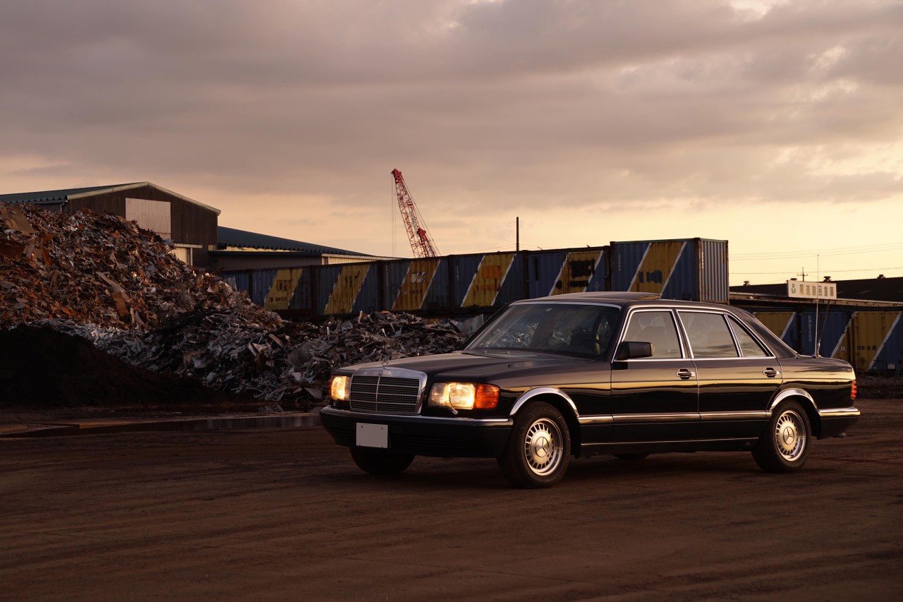 Mercedes-Benz ベンツ w126 560SEC 左 フォグランプ フォグライト ハウジング bosch ボッシュ 割れ欠け有り