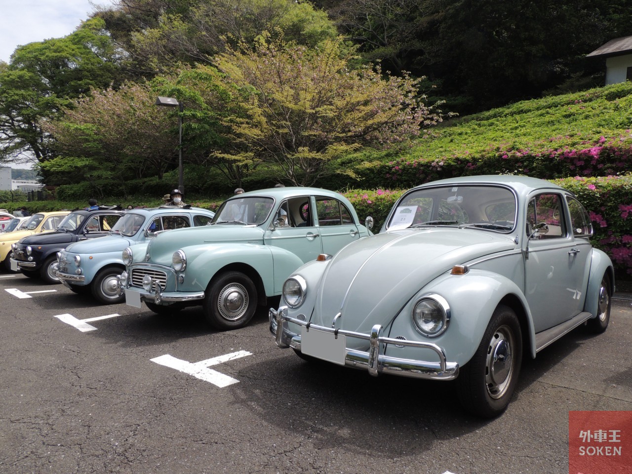 絵描き屋の独り言 カーイラスト旅日記 Vol 17 Yokosuka Historic Car Day22 外車王soken